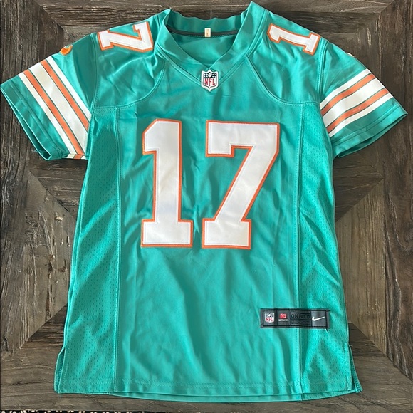 Nike Tops - Nike Miami Dolphins Tannehill Teal Jersey